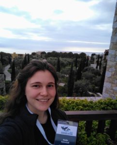 2019 SAMS UHI Marine Science student at the 5th International Conference on Marine Mammal protected areas 